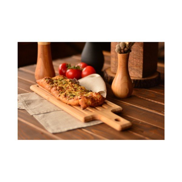 Daska za posluživanje odrezaka od bambusa Bambum Grill, dužine 50 cm-image-1