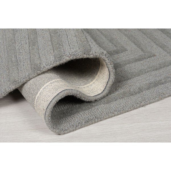 Sivi vuneni tepih Flair Rugs Estela, 160 x 230 cm-image-3