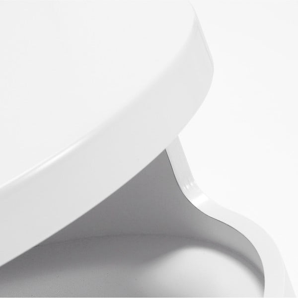 Bijeli stolić s prostorom za pohranu Kave Home Bruk-image-4