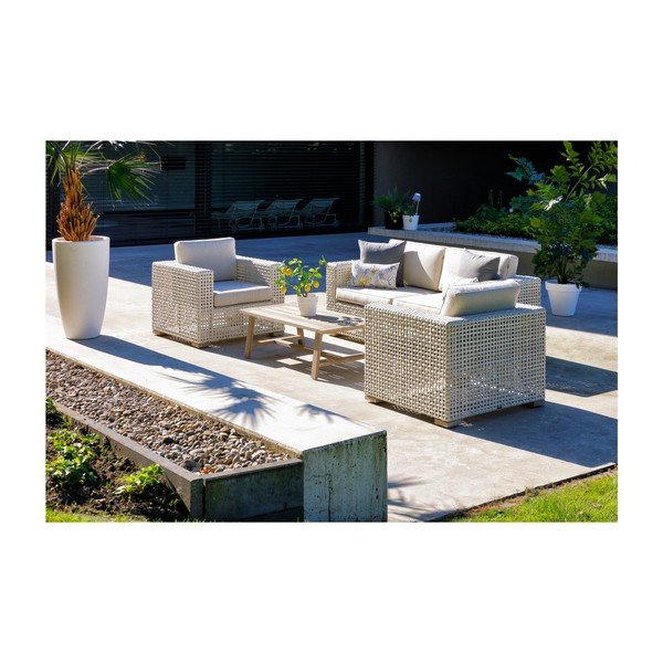 Pletena vrtna sofa s Hartman Yanet jastucima-image-4