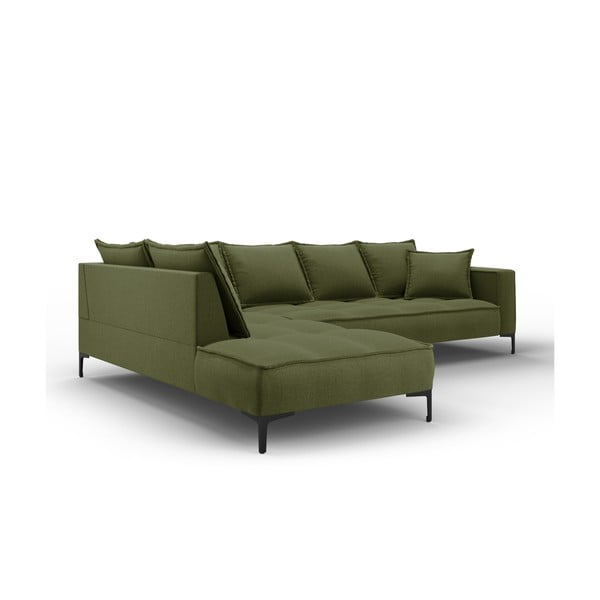 Crna kutna garnitura Interieurs 86 Zelda, lijevi kut-image-3