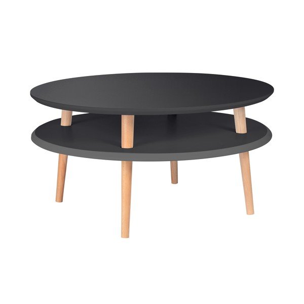 Grafitno sivi Ragaba UFO Niski stolić