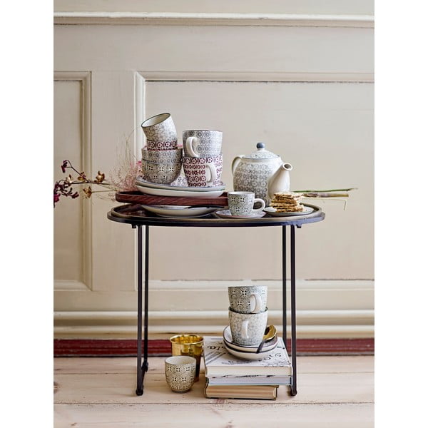 Set od 4 keramičke šalice Bloomingville Karine Mugs-image-1