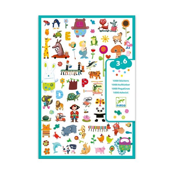 Set od 18 naljepnica Djeco-image-1