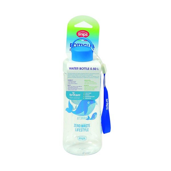 Plava boca za vodu Snips Whale, 500 ml-image-4