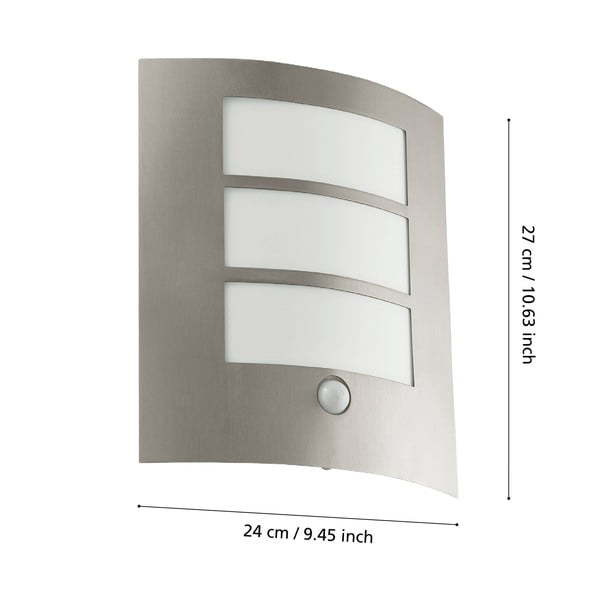 Zidna vanjska svjetiljka (visina 26 cm) CITY – EGLO-image-3