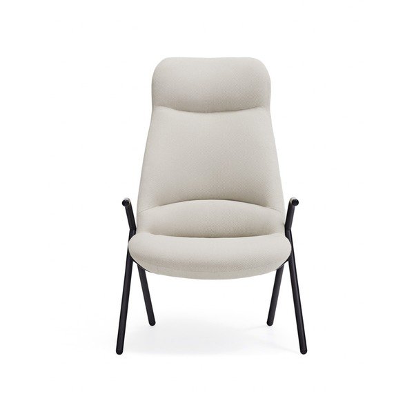 Bijela fotelja Teulat Dins, visina 114 cm-image-2