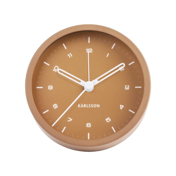 Budilica boje karamela Karlsson Tinge, ø 9 cm-image-2