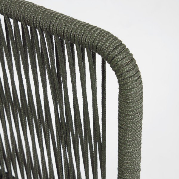 Zelena vrtna garnitura sa čeličnom konstrukcijom Kave Home Nadin-image-4