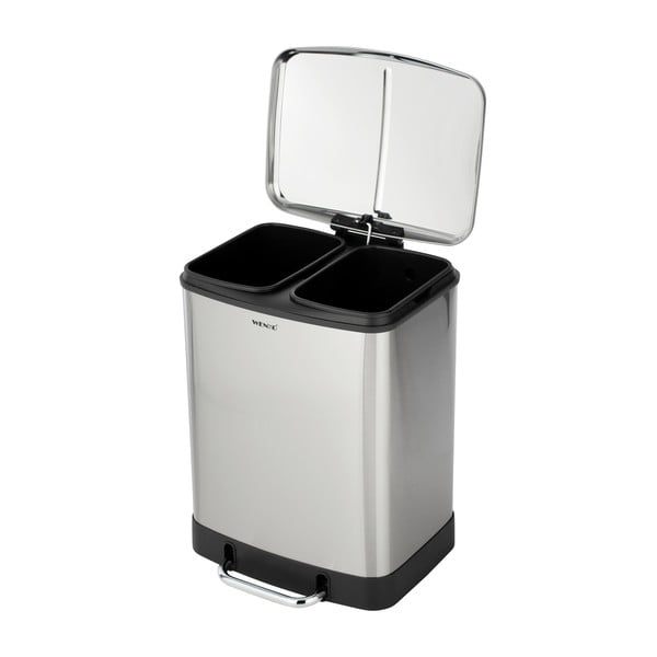 Kanta za sortirani otpad od nehrđajućeg čelika 24 l Studio Duo - Wenko-image-3