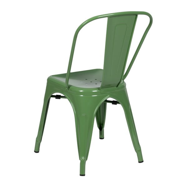 Zelene metalne blagovaonske stolice u setu 2 kom – Ixia-image-3