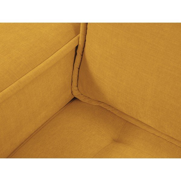 Žuta  sofa 292 cm Mike – Micadoni Home-image-1