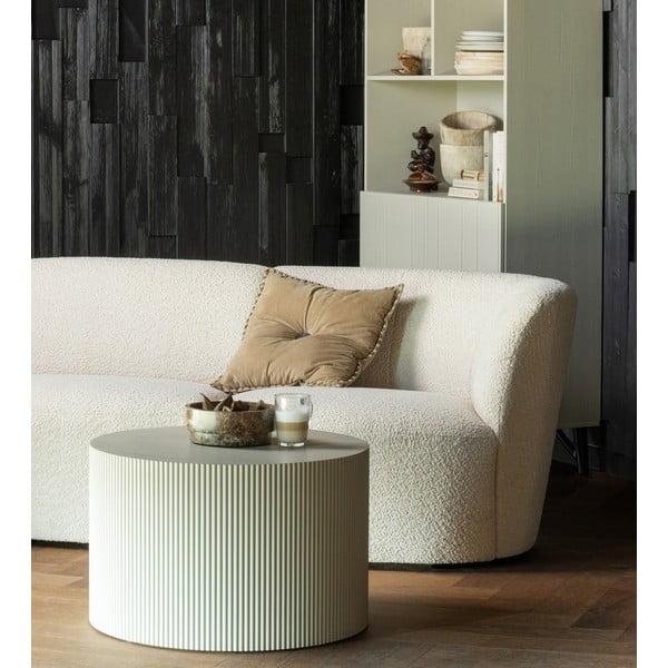 Bež okrugli stolić za kavu ø 60 cm Sanne – WOOOD-image-4