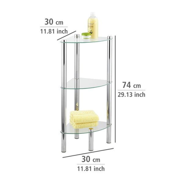 Kutna polica s 3 odjeljka Wenkoo Corner-image-4