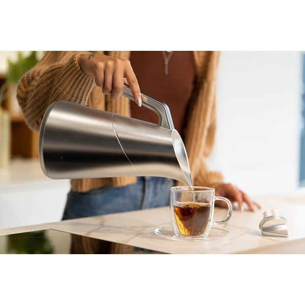 Termosica u mat srebrnoj boji 1 l Soho – Vialli Design-image-3