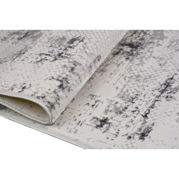 Sivi/krem periv tepih 80x150 cm Gri – Vitaus-image-2