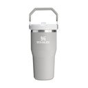 Svijetlo siva termosica od nehrđajućeg čelika 600 ml IceFlow™ Flip Straw 2.0 Tumbler Ash – Stanley