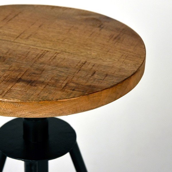 Barska stolica od mangovog drveta LABEL51 Solid-image-4