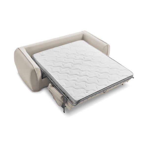Bež sofa za spavanje/sklopiva 216 cm Archimede – Bobochic Paris-image-4