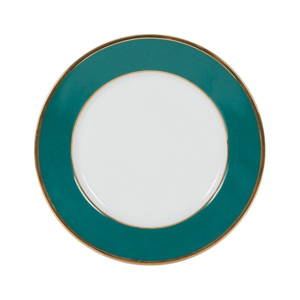 Desertni porculanski tanjur u boji petroleja ø 20,5 cm Ginger - Côté Table