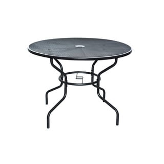 Metalni okrugli vrtni blagovaonski stol ø 106 cm - Rojaplast