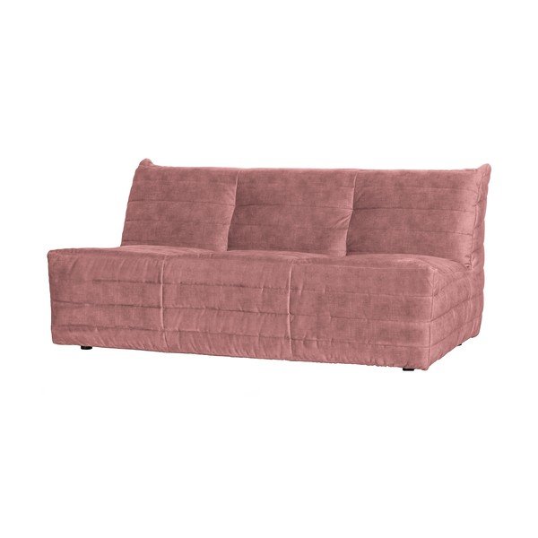 Svijetlo ružičasta baršunasti sofa 160 cm Bag – WOOOD-image-1
