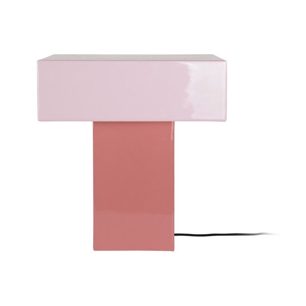Ružičasta stolna lampa (visina 35 cm) Grato Recto – Leitmotiv