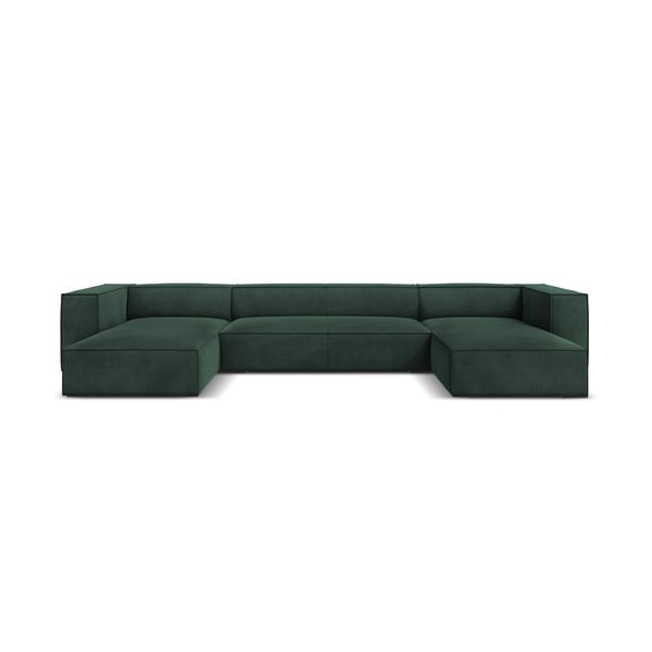 Tamno zelena kutna garnitura (oblika slova "U") Madame - Windsor & Co Sofas
