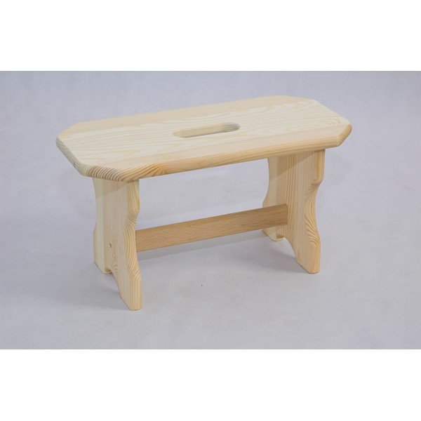 Stolac od masivnog bora u prirodnoj boji Forte – Rojaplast-image-1