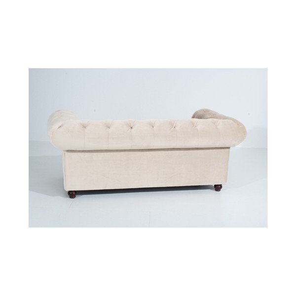 Krem kauč Max Winzer Orleans Velvet, 196 cm-image-2