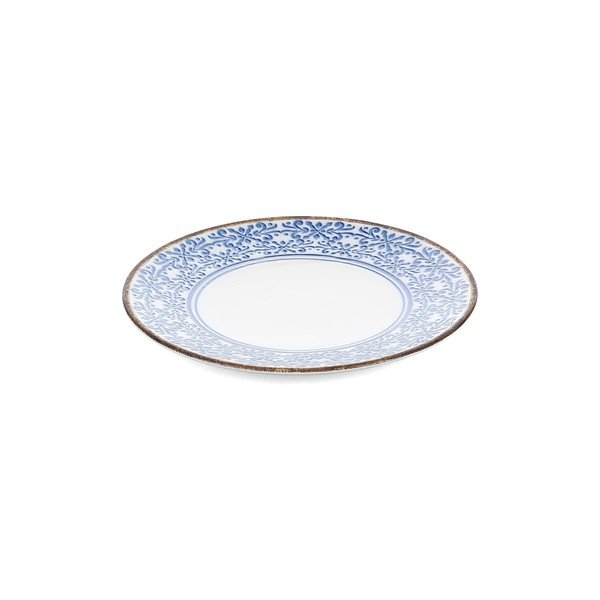 Bijeli/plavi desertni porculanski tanjur ø 21 cm Azul – BonBistro-image-2