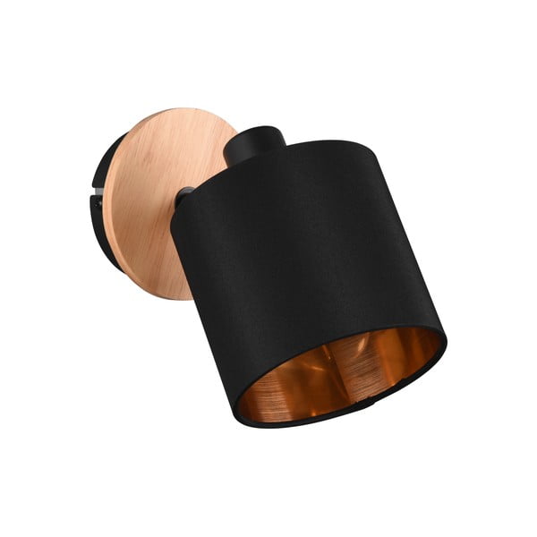 Crni/u prirodnoj boji reflektor ø 12 cm Tommy – Reality