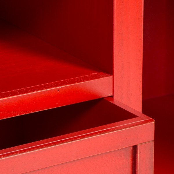 Evergreen House Credenza crveni TV stol-image-1