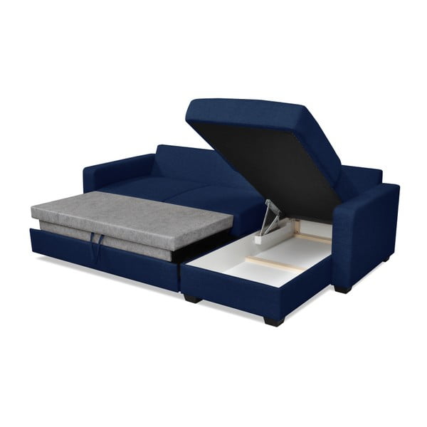 Plava kutna garnitura na razvlačenje Cosmopolitan design Milano-image-3