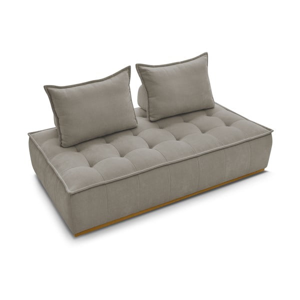 Smeđe-siva sofa od šenila 175 cm Elisa – Bobochic Paris-image-4