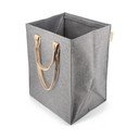 Siva tekstilna košara za rublje 53 l Laundry Hub Tweed – Rolser