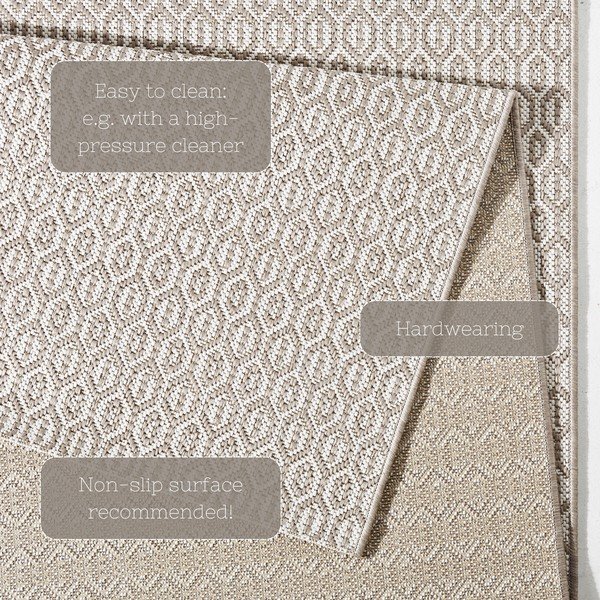 Sivi vanjski tepih NORTHRUGS Coin, 80 x 150 cm-image-4