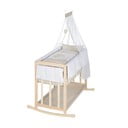 Kolijevka s prostorom za pohranu/s baldihanom 90x45 cm u prirodnoj boji Liebhabär – Roba