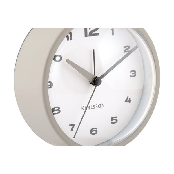 Budilica ø 11 cm Brisk Dome – Karlsson-image-3