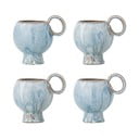 Svijetlo plave šalice u setu 4 kom za cappuccino od kamenine 250 ml Avonlea – Bloomingville