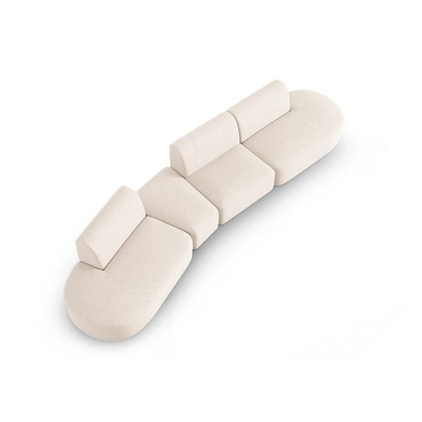 Bež sofa 412 cm Shane – Micadoni Home-image-4