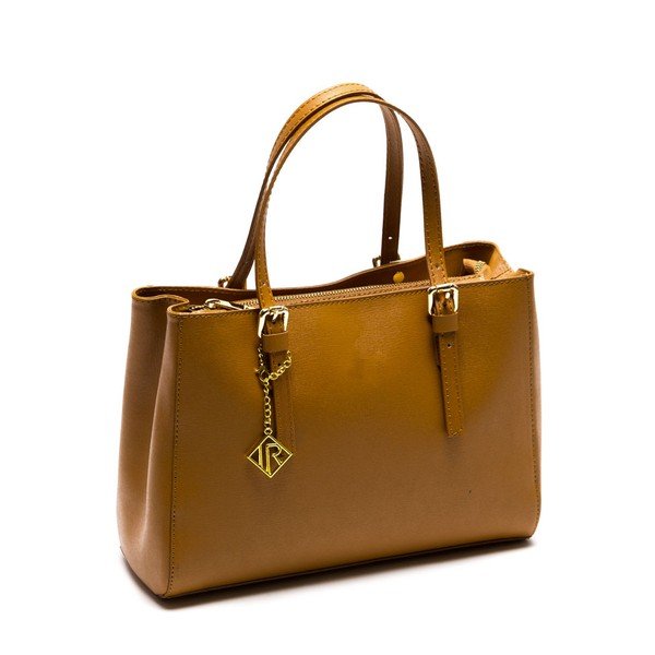 Kožna torbica Isabella Rhea 441 Cognac-image-1