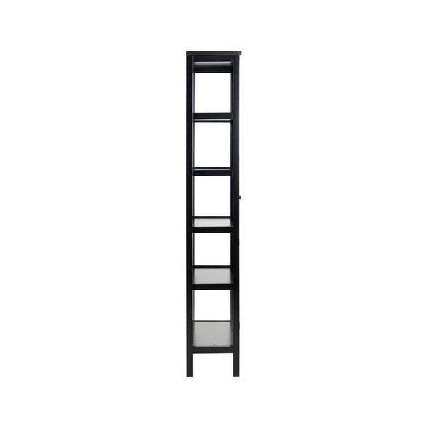 Crna vitrina Actona Eton, visina 210 cm-image-4