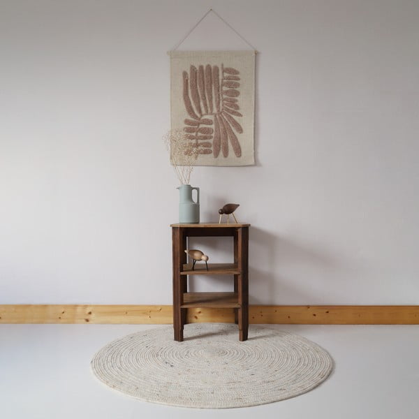 Krem dječji tepih ø 140 cm Neethu Avoine – Nattiot-image-1