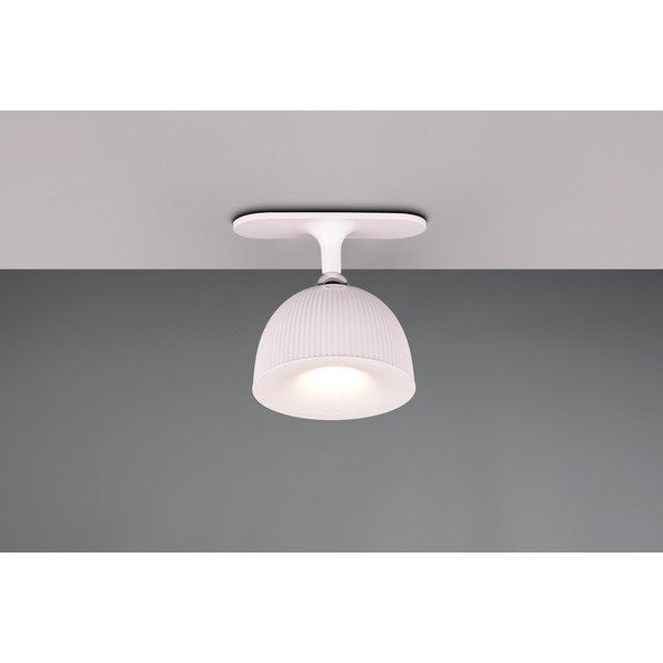 Bijela LED stolna lampa s mogućnosti zatamnjivanja/s hvataljkom (visina 41 cm) Maxima – Trio-image-2