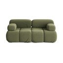 Svijetlo zelena baršunasti sofa 190 cm Lokua – Makamii