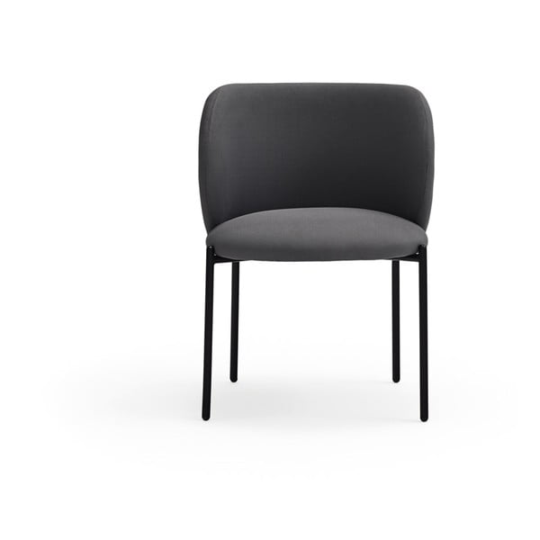 Tamno sive podstavljene blagovaonske stolice u setu 2 kom Mogi – Teulat-image-3
