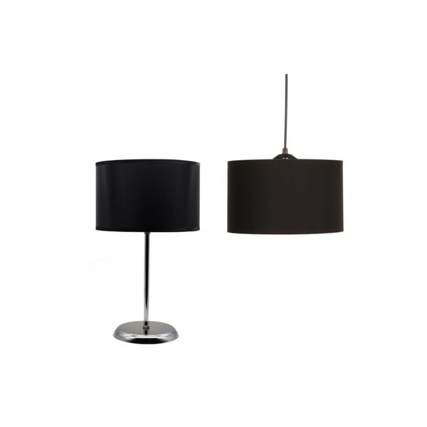 Crna stolna lampa - Magenta Home