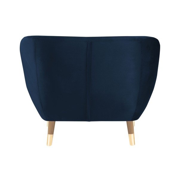 Tamnoplava fotelja Mazzini Sofas Amelie-image-2
