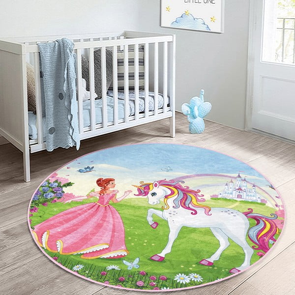 Dječji tepih ø 80 cm Comfort – Mila Home-image-4